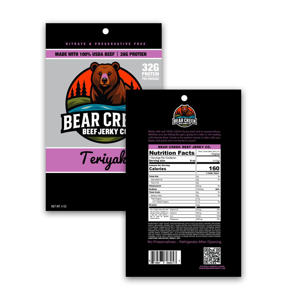 100% USDA Hand Cut Beef Jerky - Original