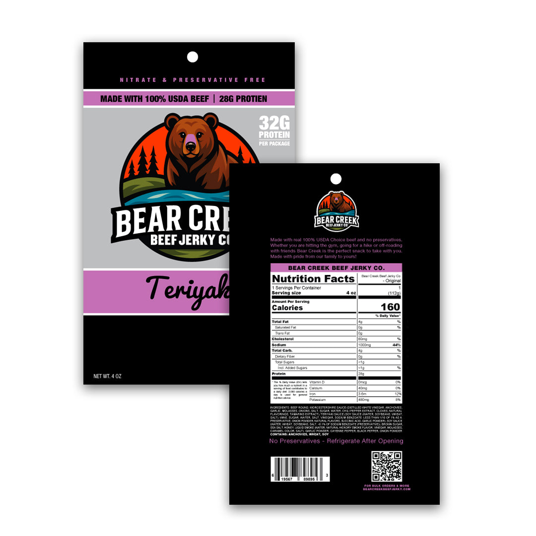 100% USDA Hand Cut Beef Jerky - Original